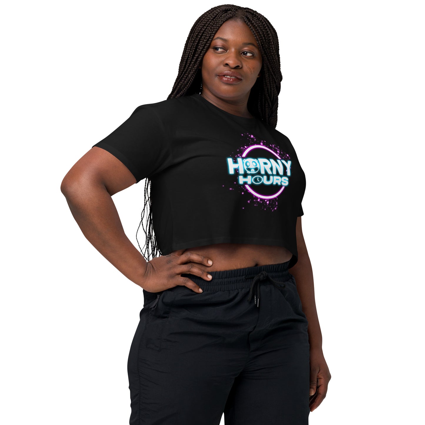 Horny Hours Women’s crop top
