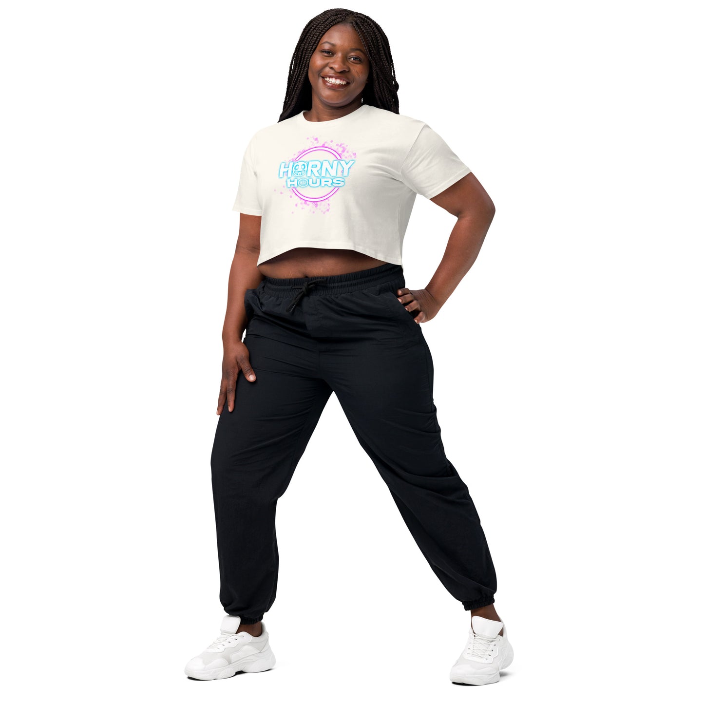 Horny Hours Women’s crop top
