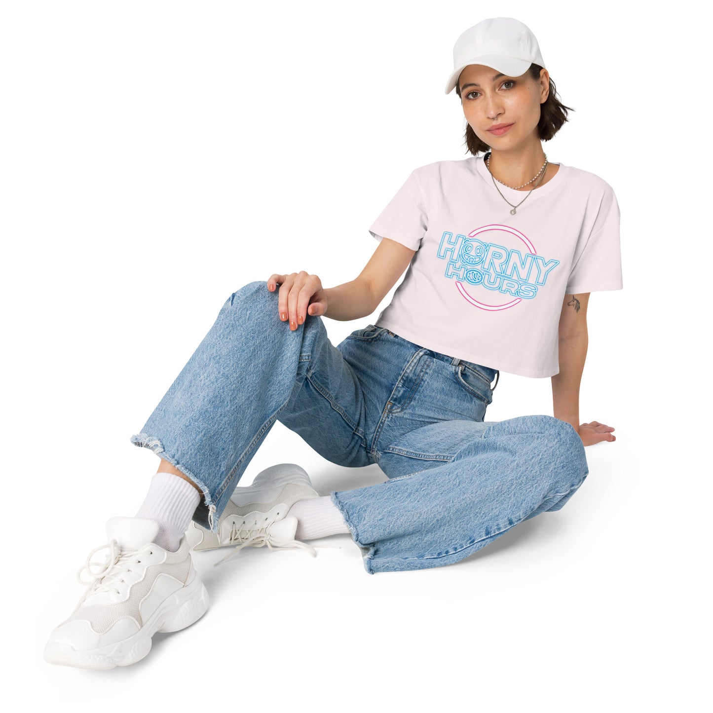 Horny Hours Women’s crop top