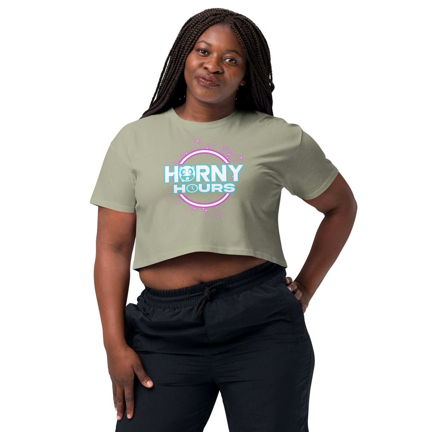Horny Hours Women’s crop top