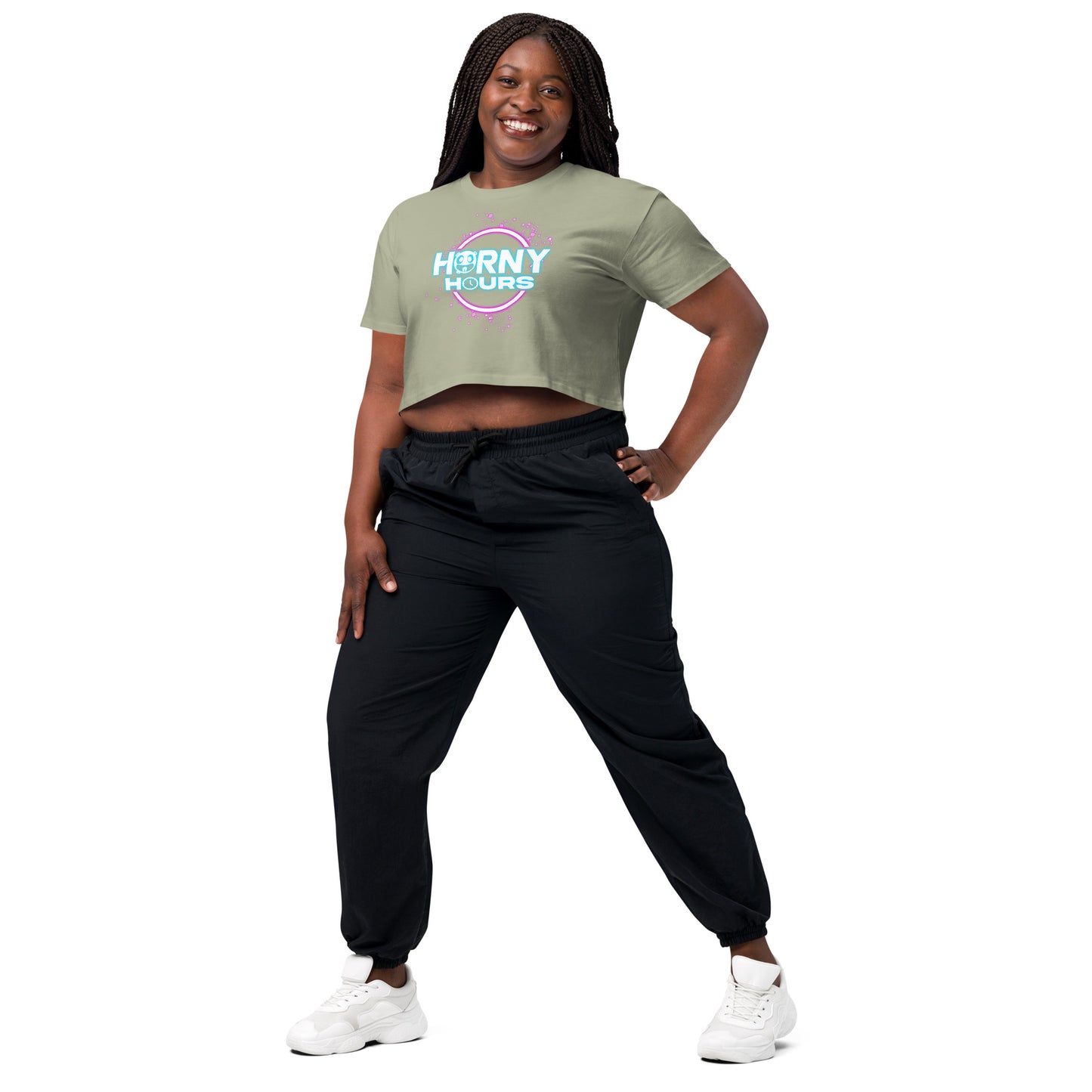 Horny Hours Women’s crop top