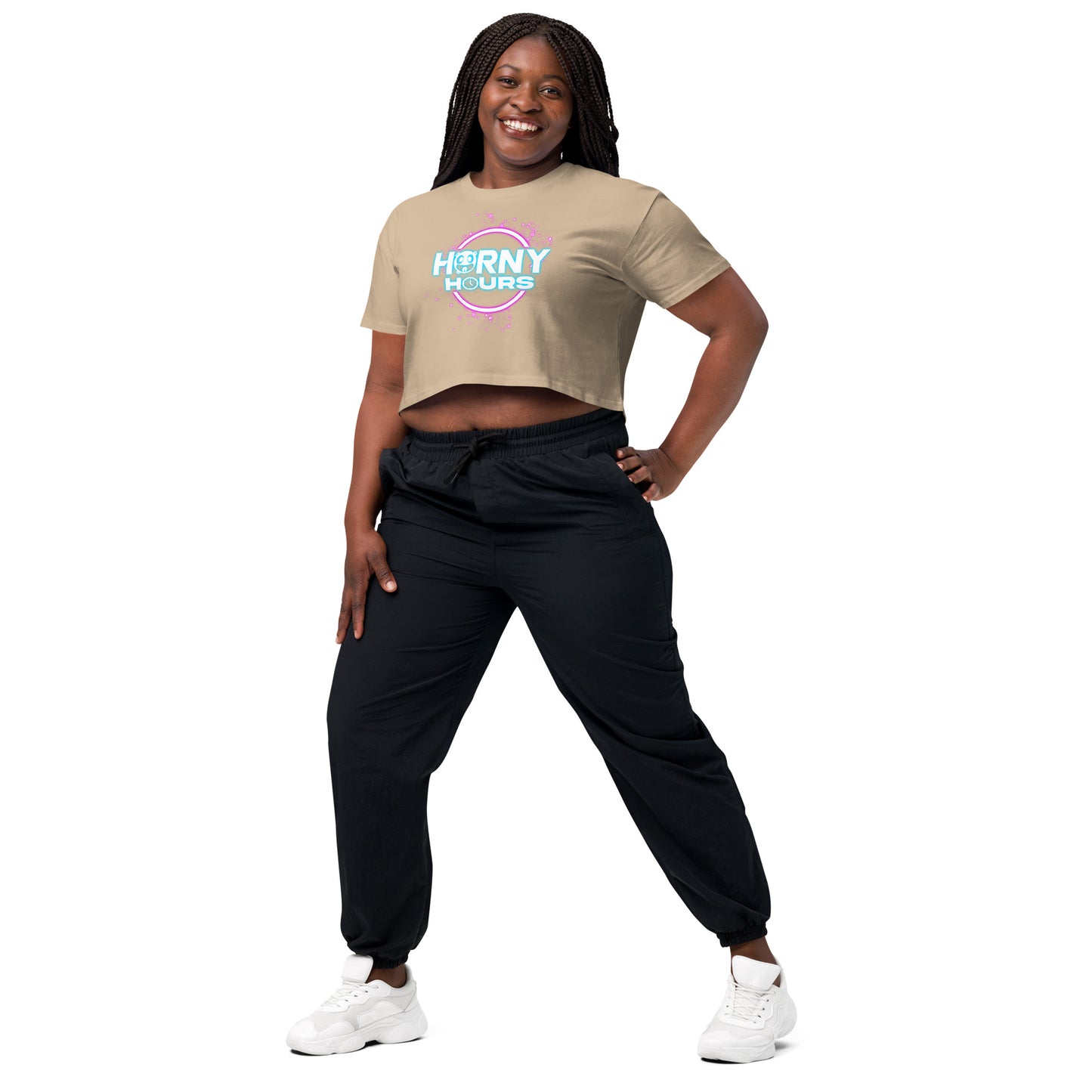 Horny Hours Women’s crop top