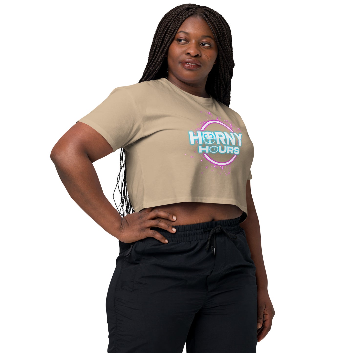 Horny Hours Women’s crop top