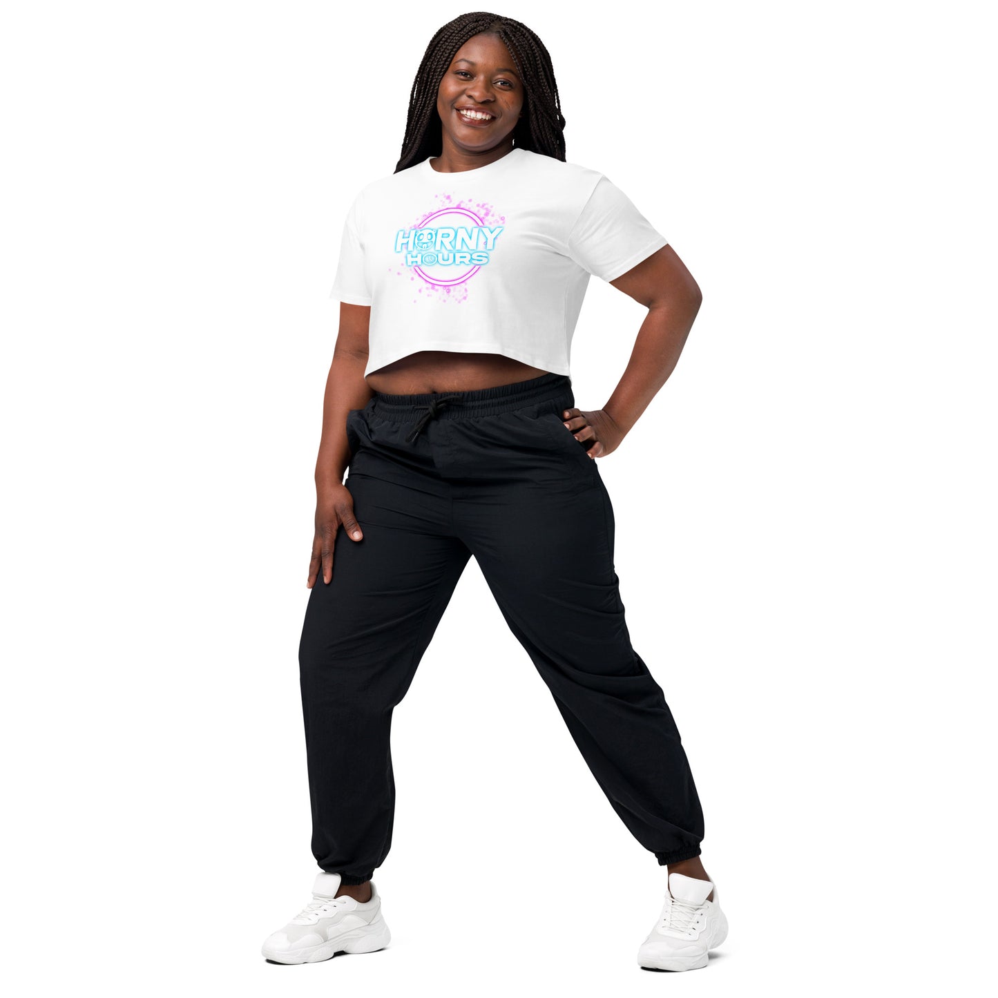 Horny Hours Women’s crop top