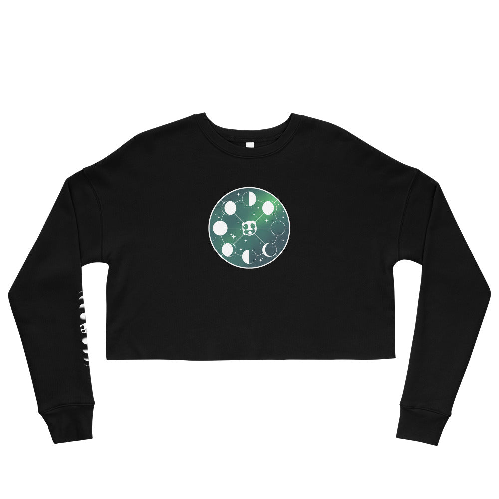 Circle Phases Crop Sweatshirt