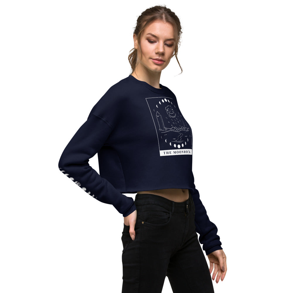 The Moonrock Tarot Crop Sweatshirt