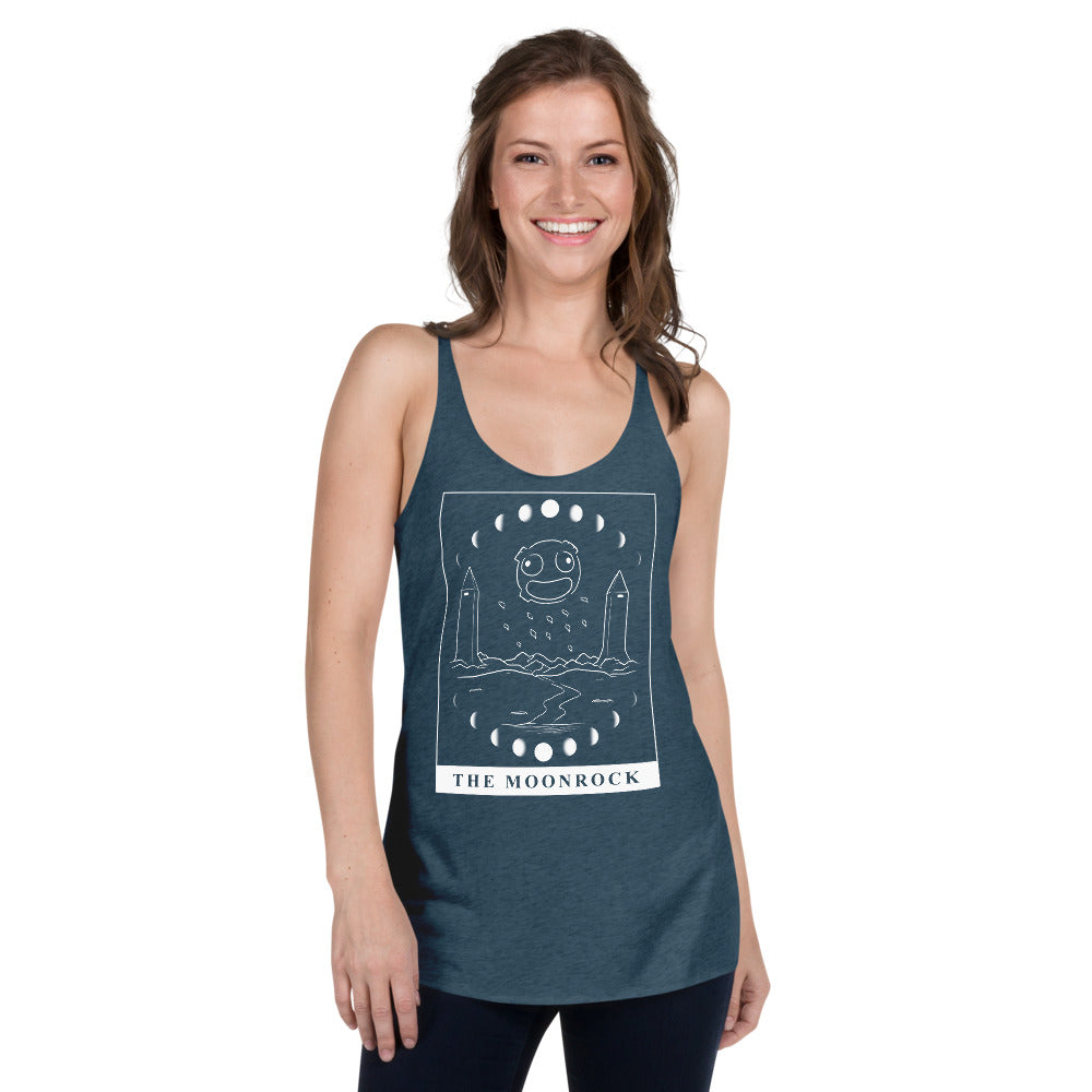 Moonrock Tarot Card Women's Racerback Tank