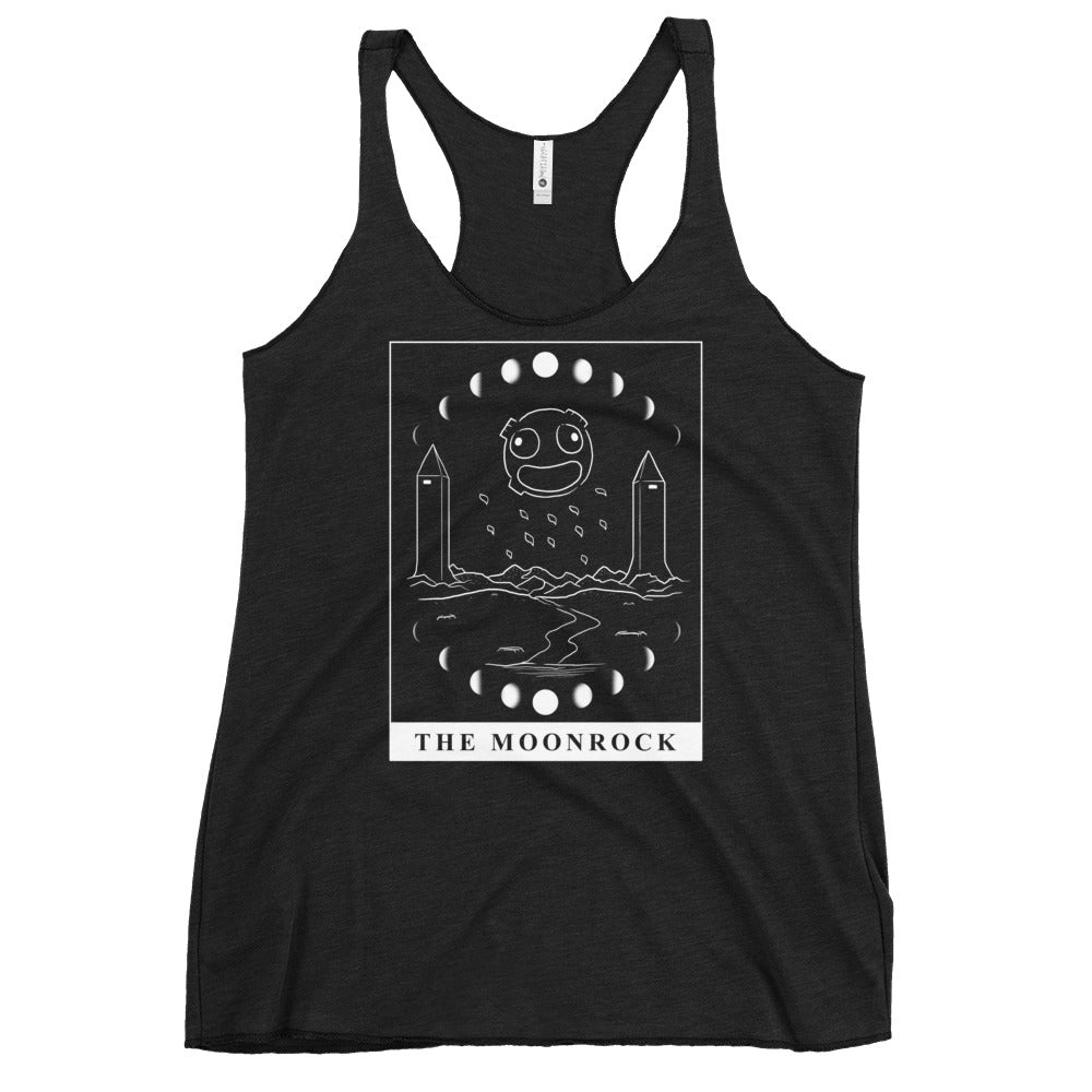 Moonrock Tarot Card Women's Racerback Tank