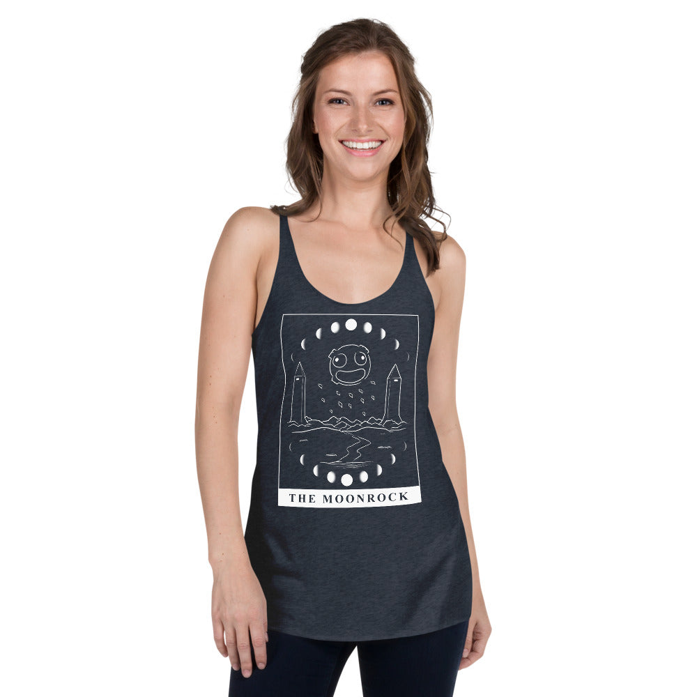 Moonrock Tarot Card Women's Racerback Tank