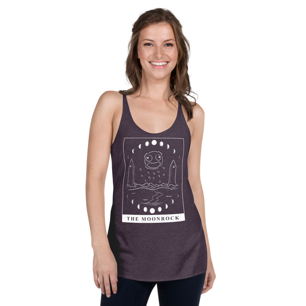 Moonrock Tarot Card Women's Racerback Tank