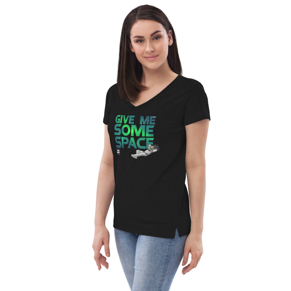 Give Me Some Space Women’s Recycled V-neck T-shirt