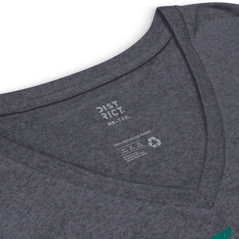 Give Me Some Space Women’s Recycled V-neck T-shirt