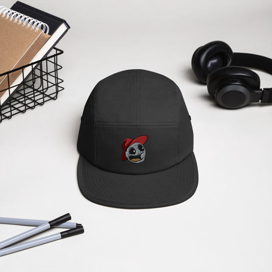 Fedora Rock Five Panel Cap