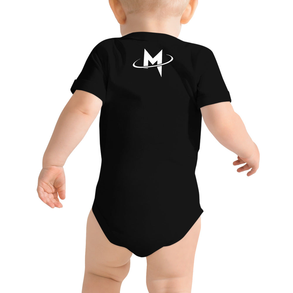 Moon Balloons Baby Short Sleeve Onesie