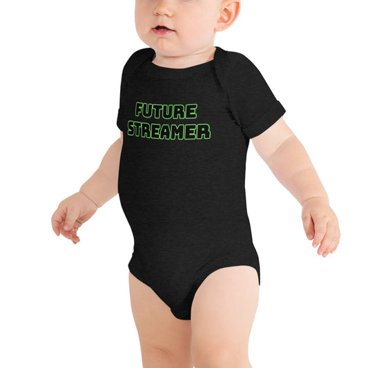 Future Streamer Baby Short Sleeve Onesie