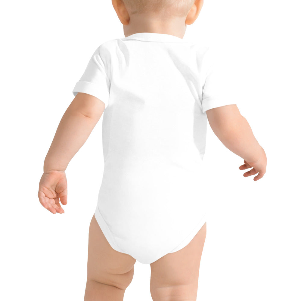 Moon Balloons Baby Short Sleeve Onesie