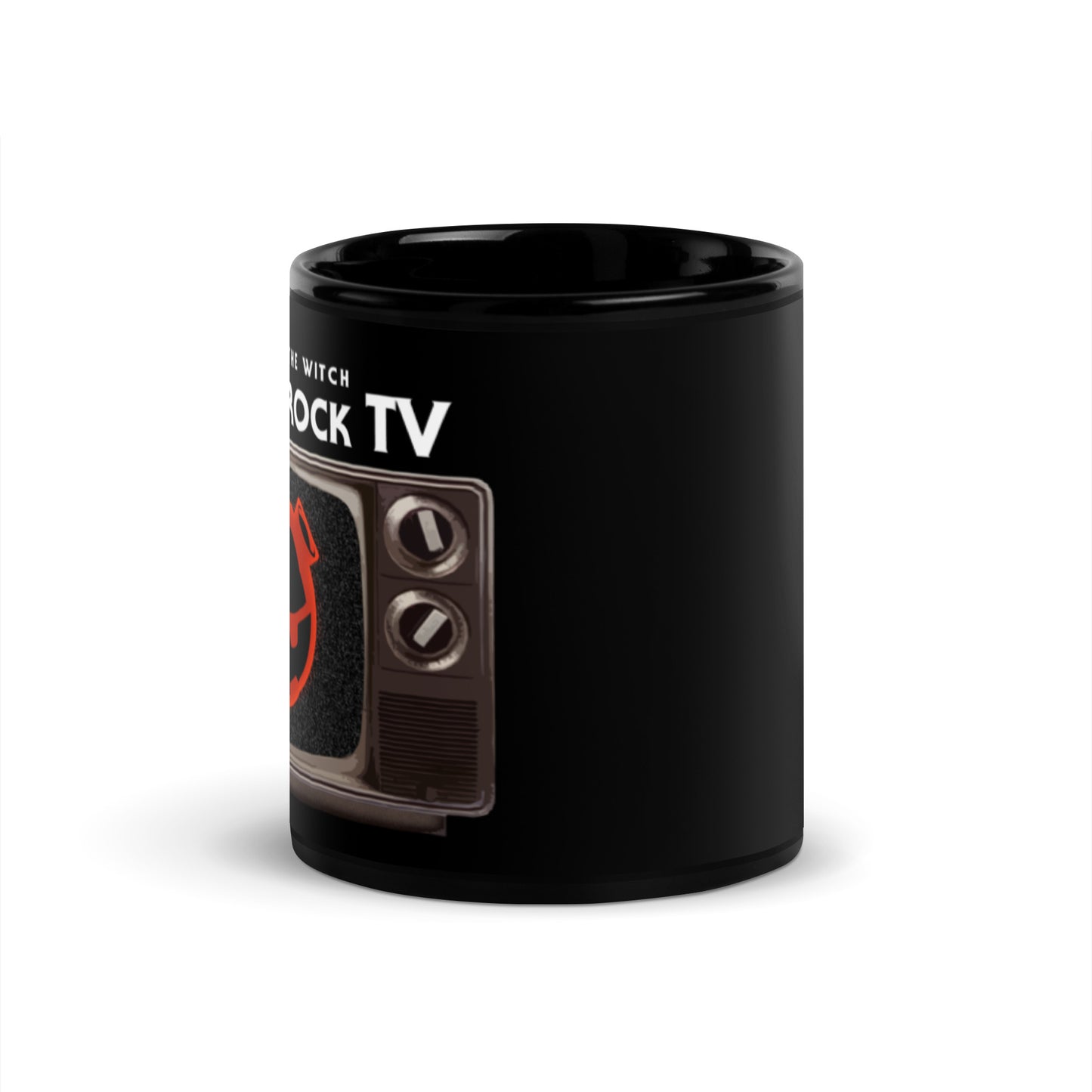 Hour of the Moonrock Black Glossy Mug