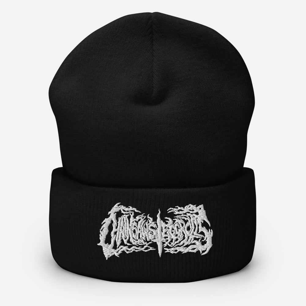 Chainsaws & Eggrolls Cuffed Beanie