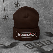 Moonrock Halloween Cuffed Beanie