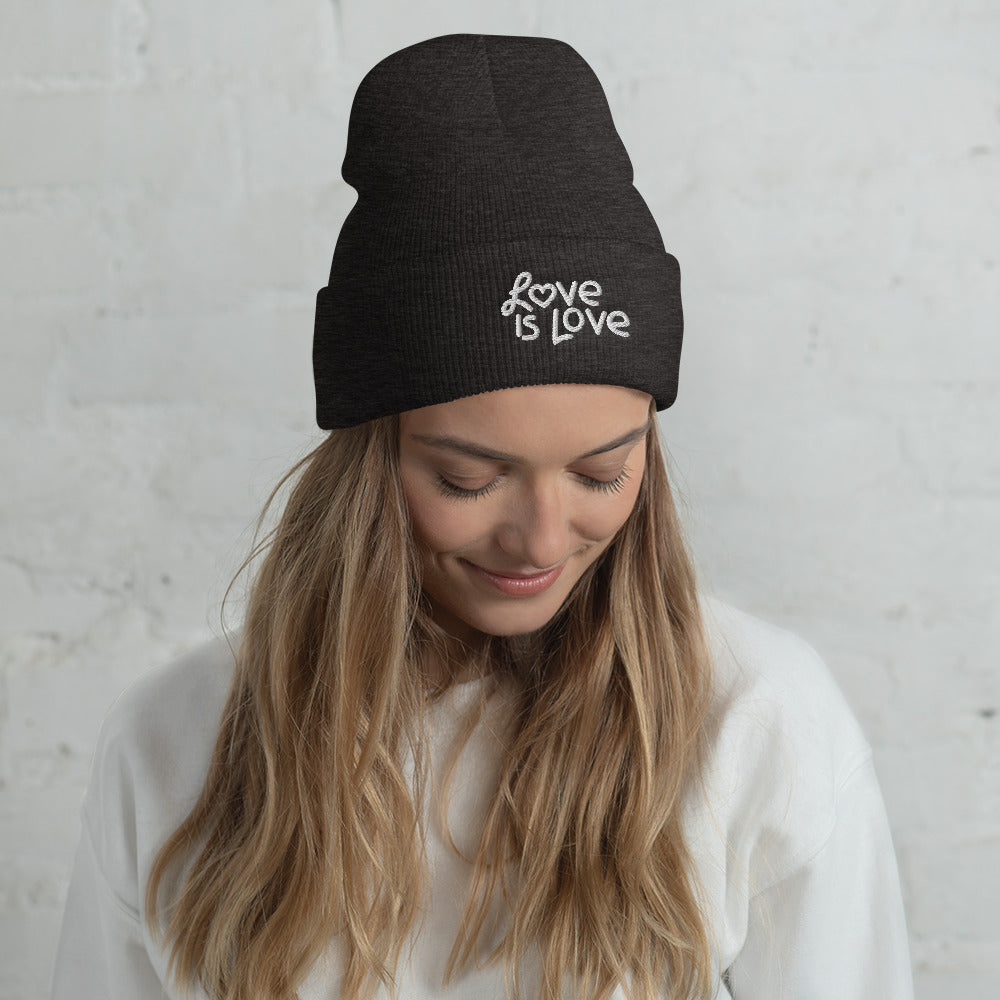 Pride - Love is Love - Cuffed Beanie