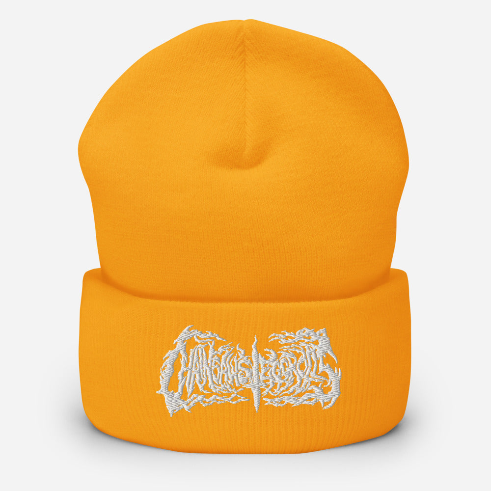 Chainsaws & Eggrolls Cuffed Beanie