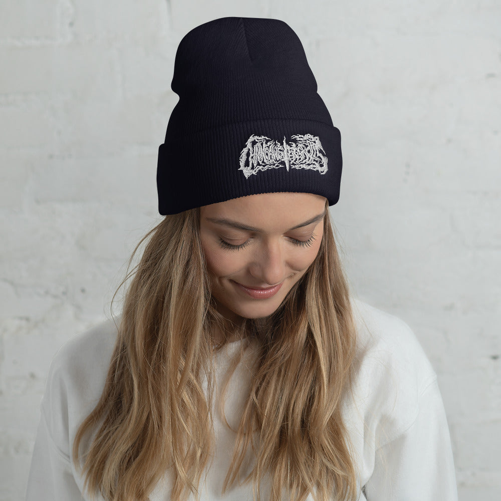 Chainsaws & Eggrolls Cuffed Beanie