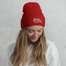 Pride - Love is Love - Cuffed Beanie