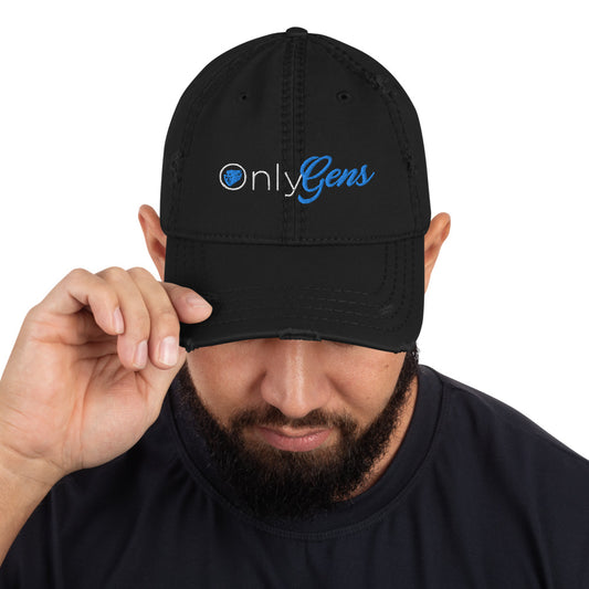 Only Gens Distressed Dad Hat