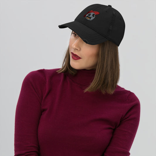 Fedora Rock Distressed Dad Hat