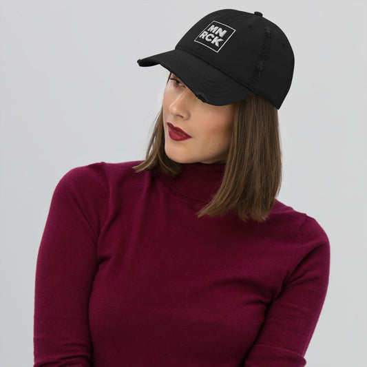 MNRCK Distressed Dad Hat