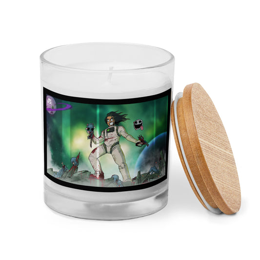 Moonrock Glass Jar Candle