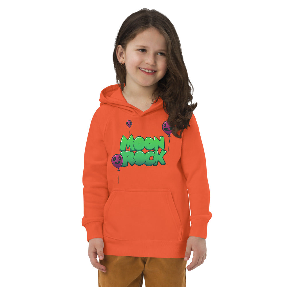 Moon Balloons Kids Eco Hoodie