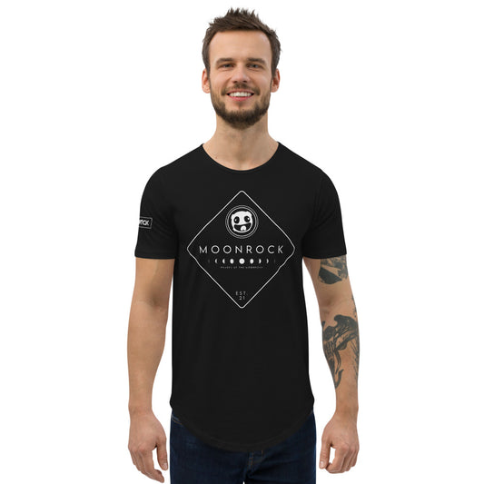 Moonrock Est '21 Men's Curved Hem T-Shirt