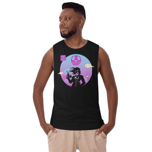 Moonrock Senpai Men’s Drop Arm Tank Top