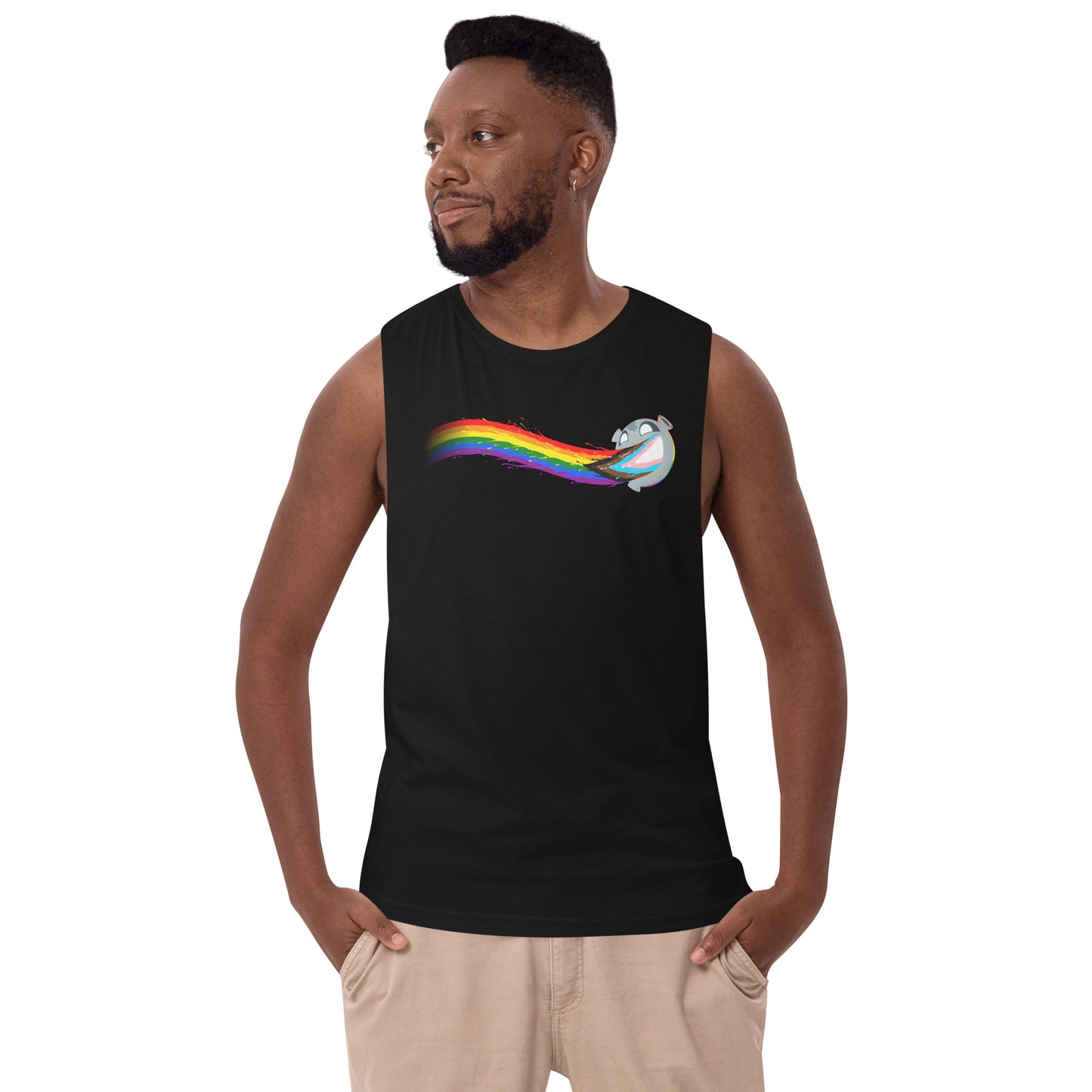Pride Men’s Drop Arm Tank Top