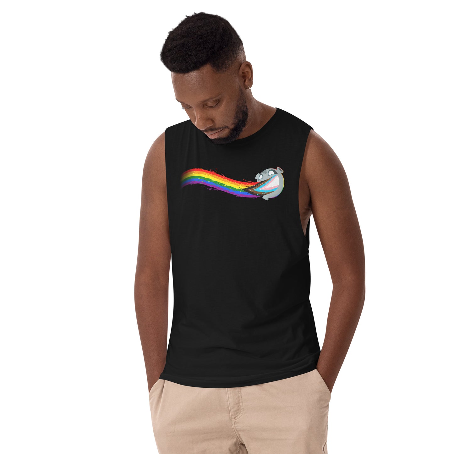 Pride Men’s Drop Arm Tank Top