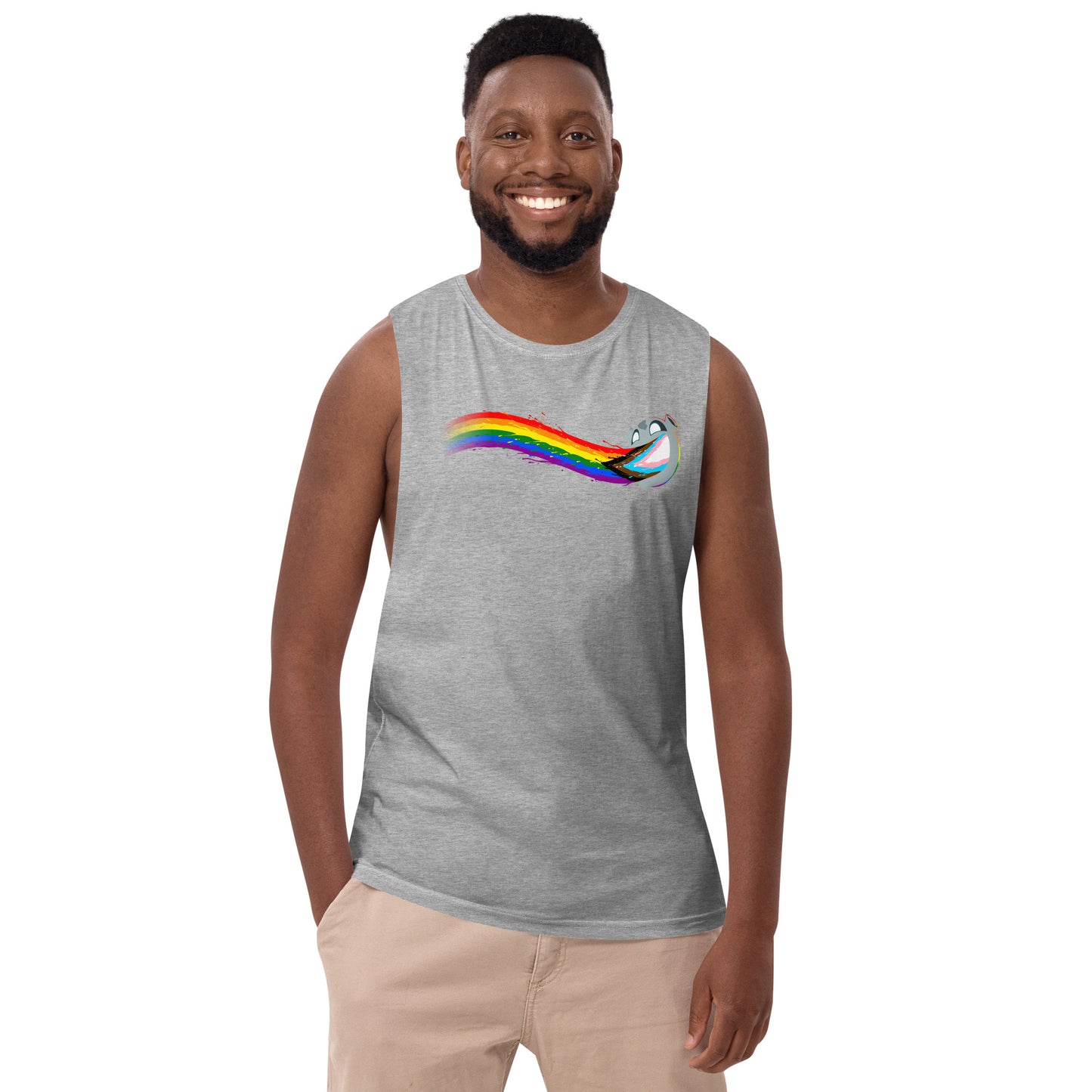 Pride Men’s Drop Arm Tank Top
