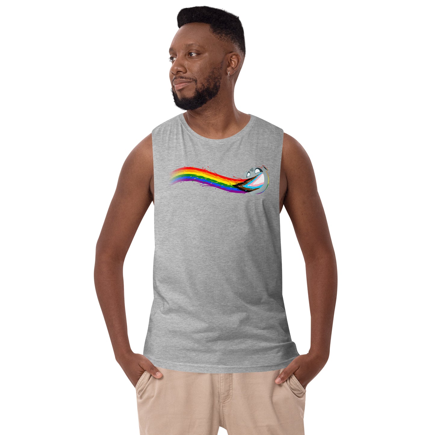 Pride Men’s Drop Arm Tank Top