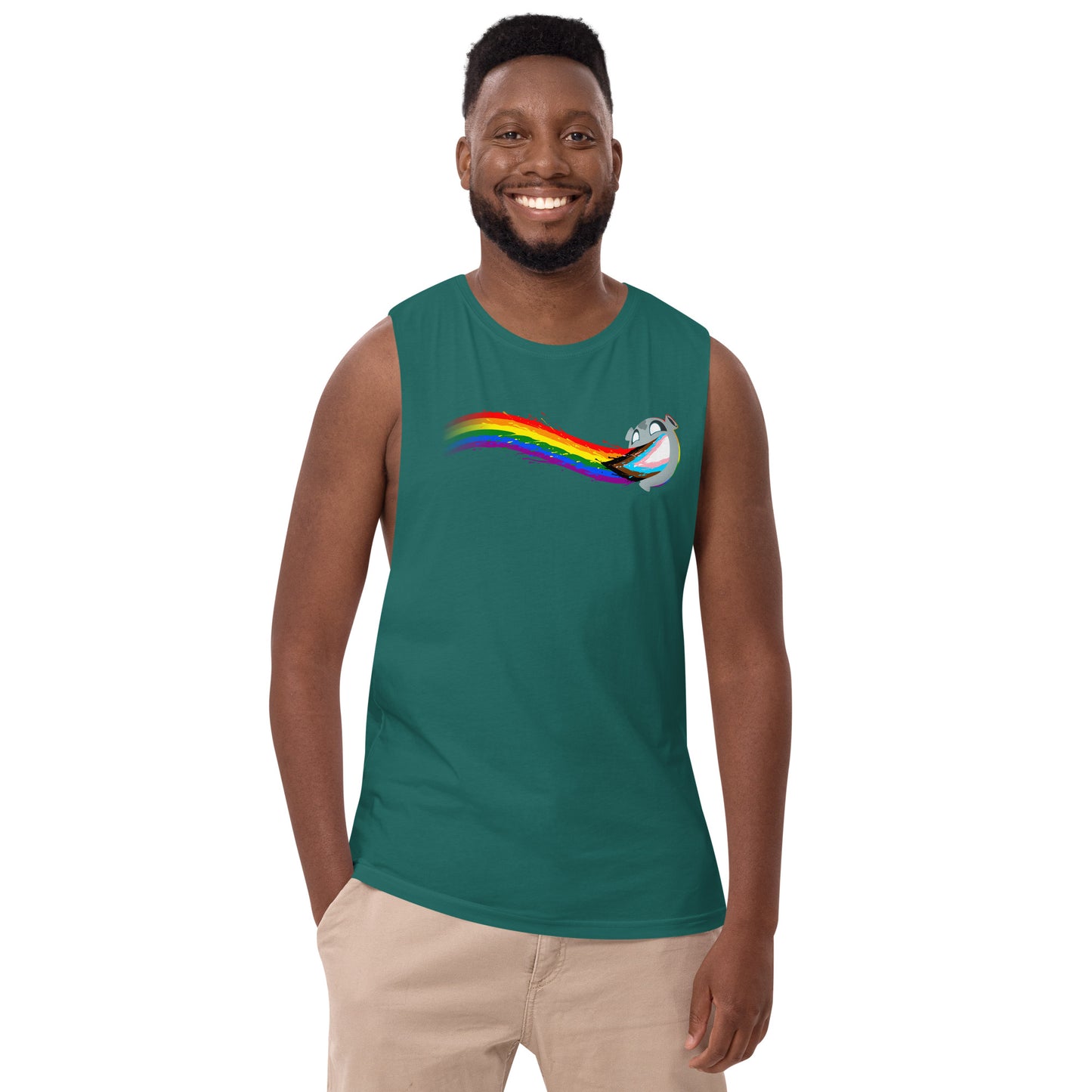 Pride Men’s Drop Arm Tank Top