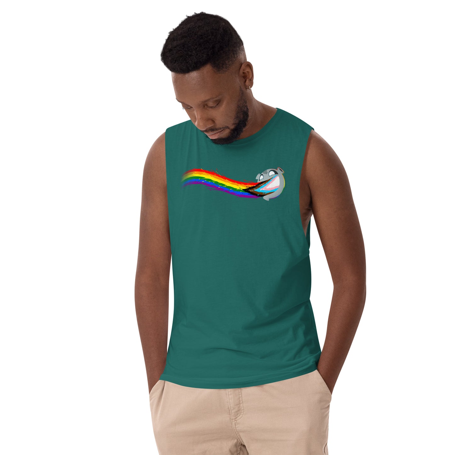 Pride Men’s Drop Arm Tank Top