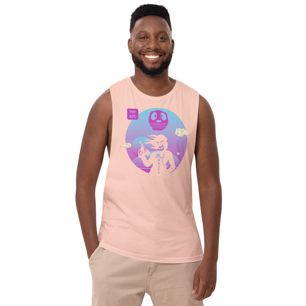 Moonrock Senpai Men’s Drop Arm Tank Top