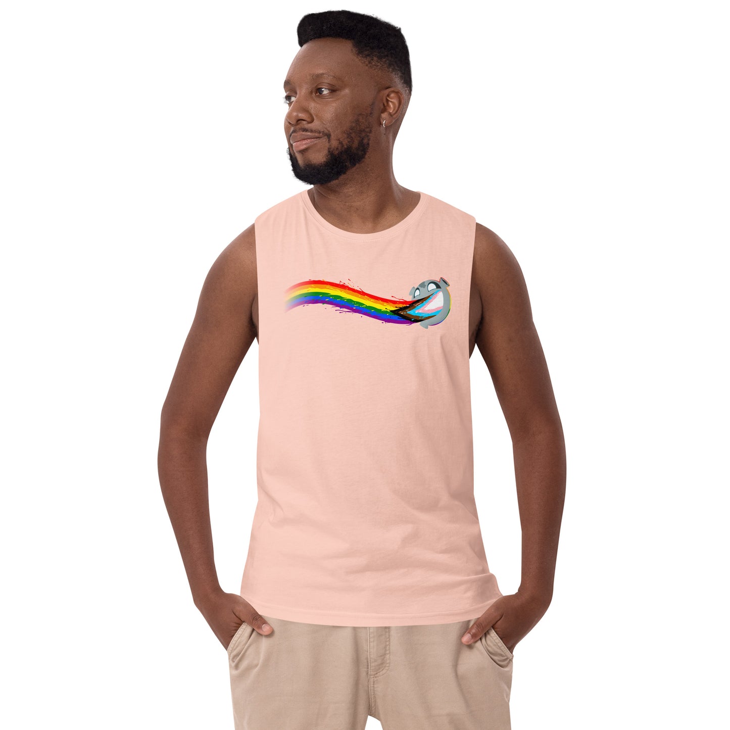 Pride Men’s Drop Arm Tank Top