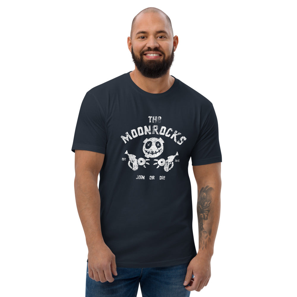 The Moonrocks Mens Fitted Short Sleeve T-shirt