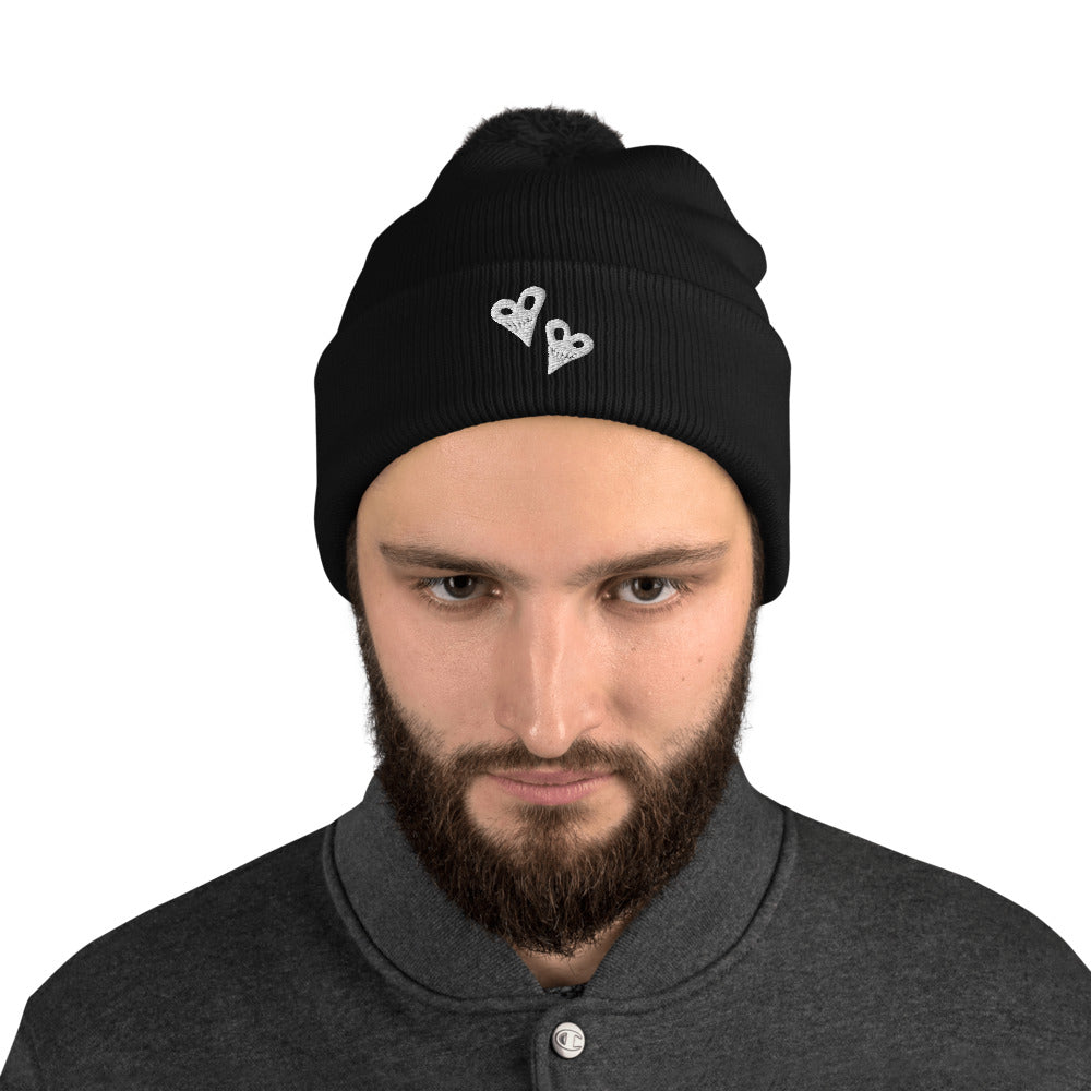 I Heart You Pom-Pom Beanie