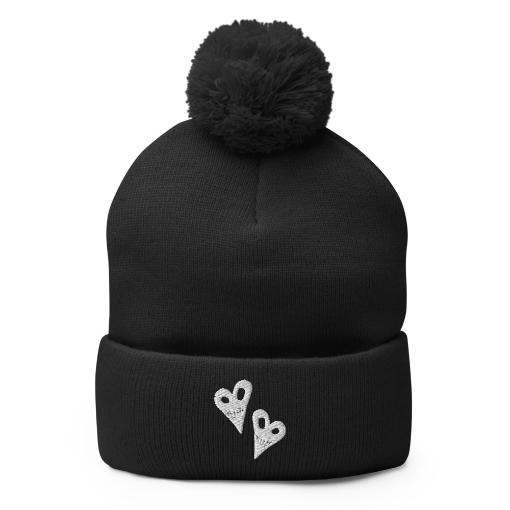 I Heart You Pom-Pom Beanie
