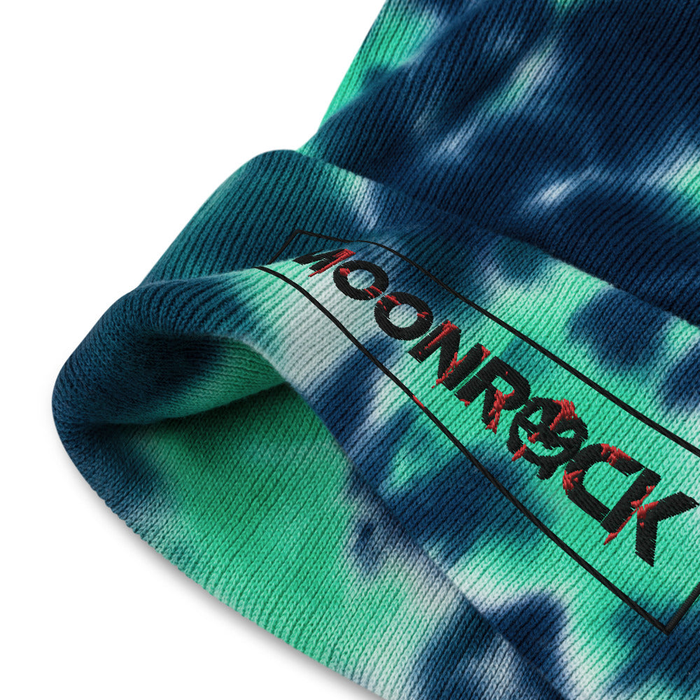 Moonrock Halloween Tie-dye Beanie