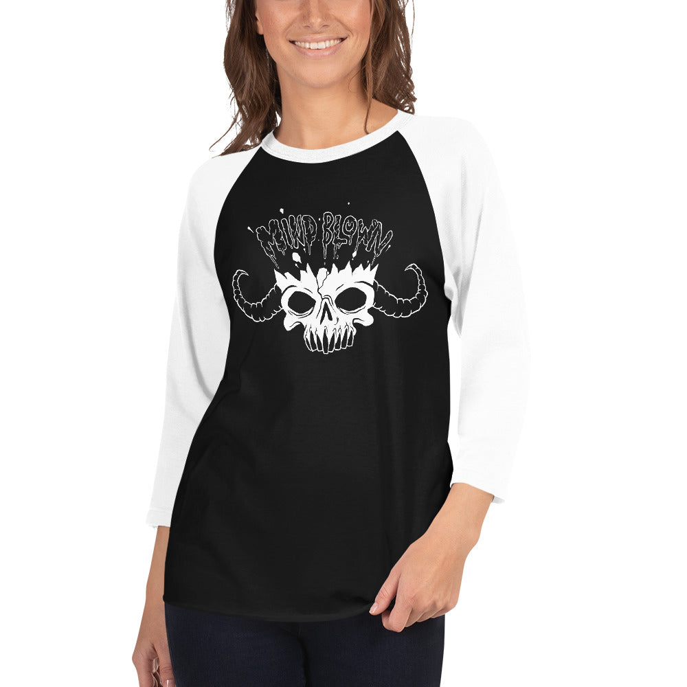 Mind Blown 3/4 Sleeve Unisex Tee