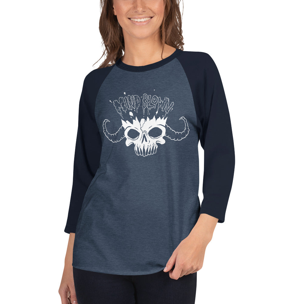 Mind Blown 3/4 Sleeve Unisex Tee