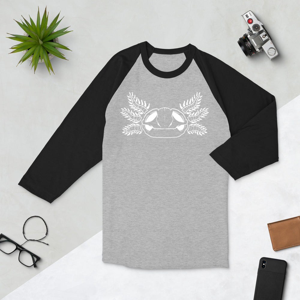 Axolotl about Death 3/4 Sleeve Unisex Tee