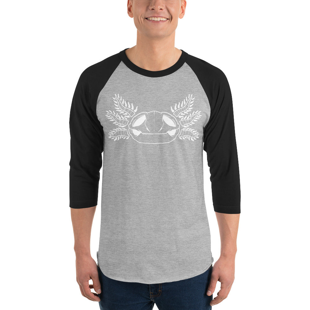 Axolotl about Death 3/4 Sleeve Unisex Tee